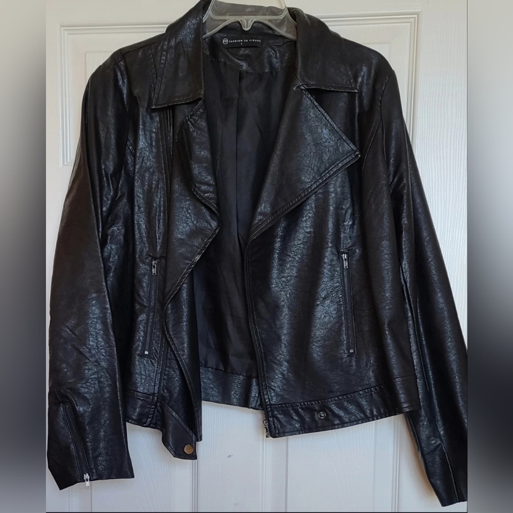 Women's Black Leather Jacket